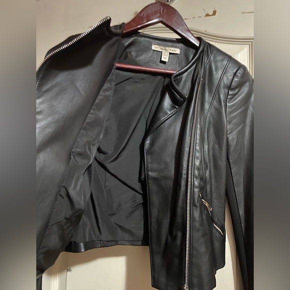 ZARA trf_outerwear | XS | Black | Like New - Picture 4 of 5